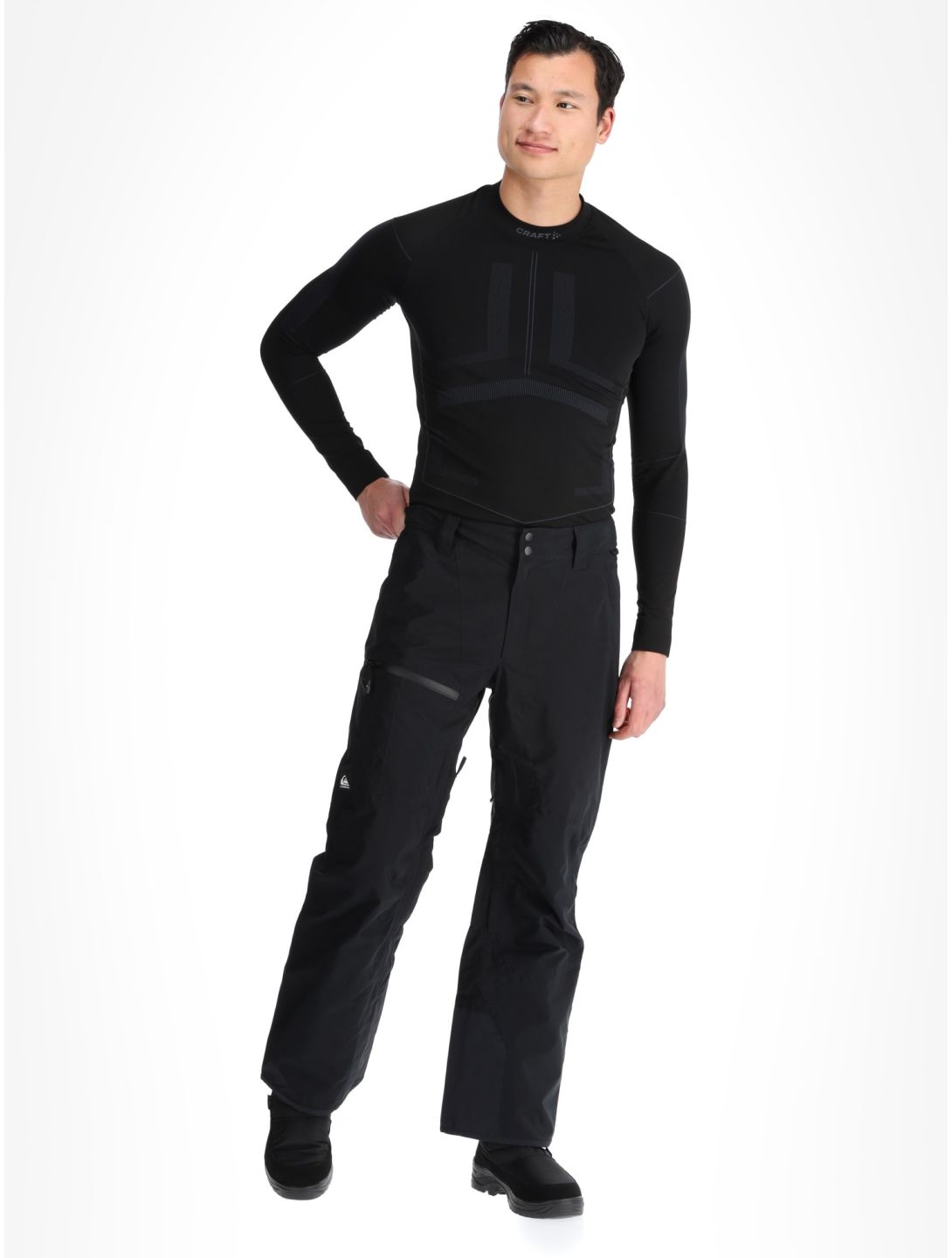 Quiksilver, Forever Strecht Gore-Tex ski pants men True Black black 