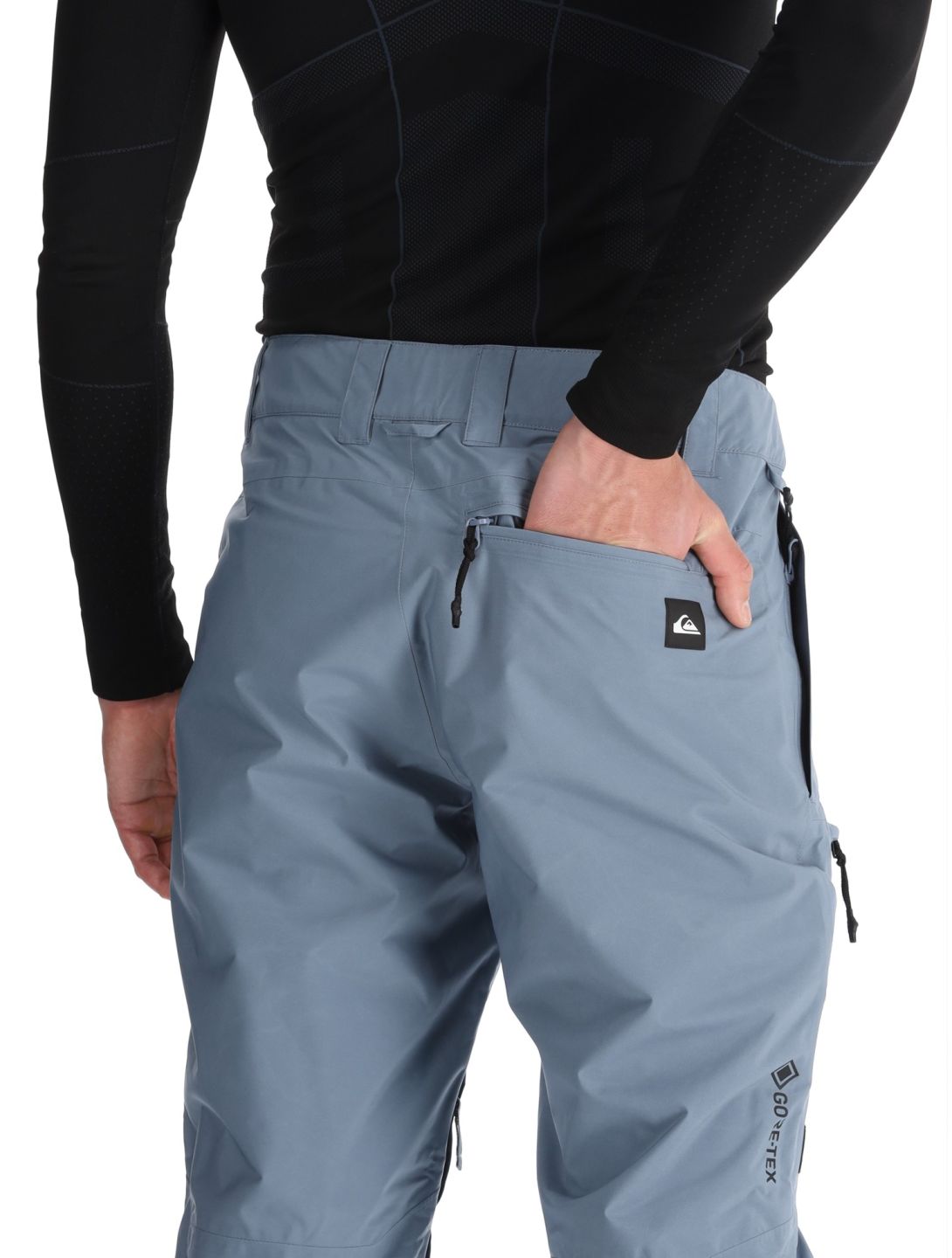 Quiksilver, Forever Strecht Gore-Tex ski pants men Flint Stone grey 