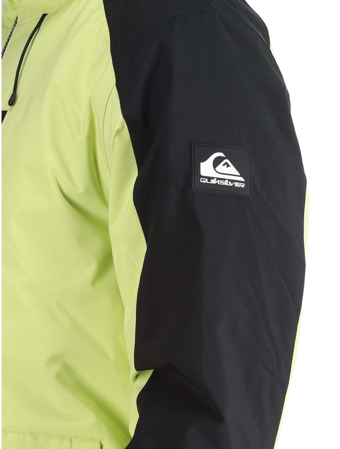 Quiksilver, Mission Block ski jacket men Celery Green black, green 