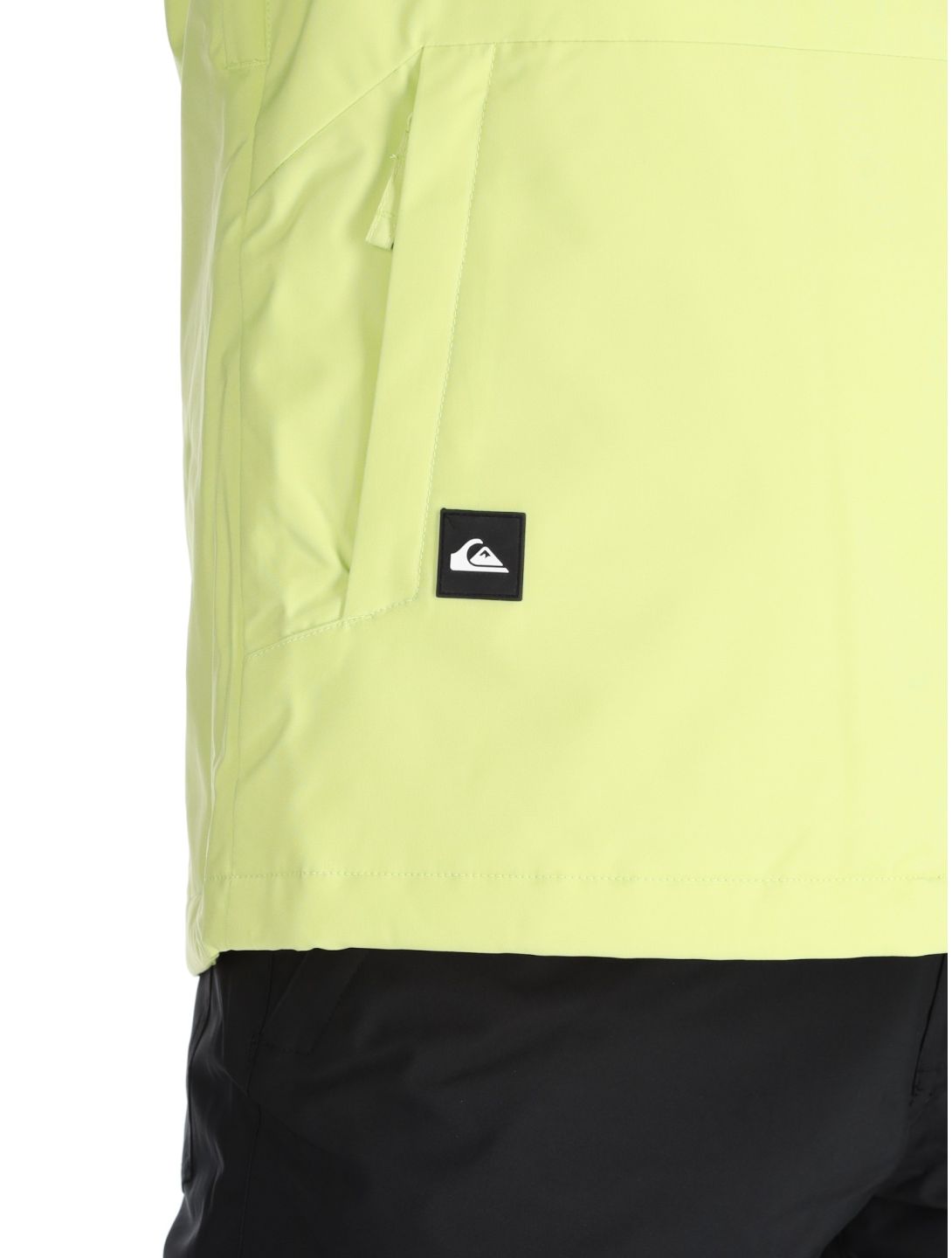 Quiksilver, Mission Block ski jacket men Celery Green black, green 