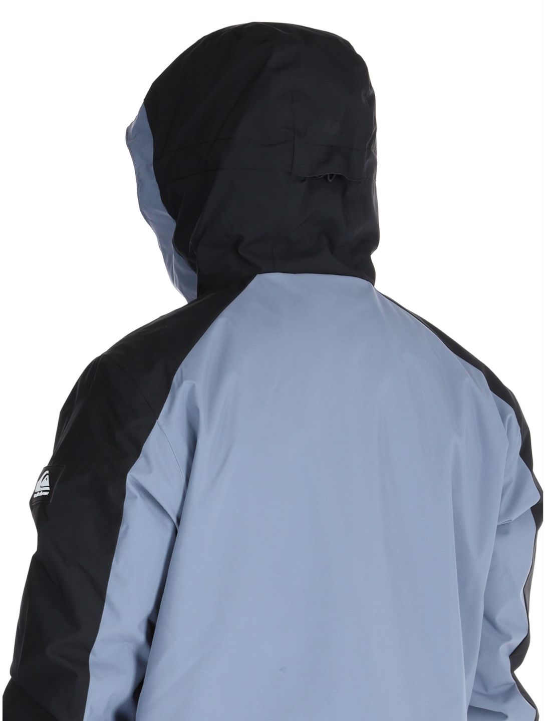 Quiksilver, Mission Block ski jacket men Flint Stone black, grey 