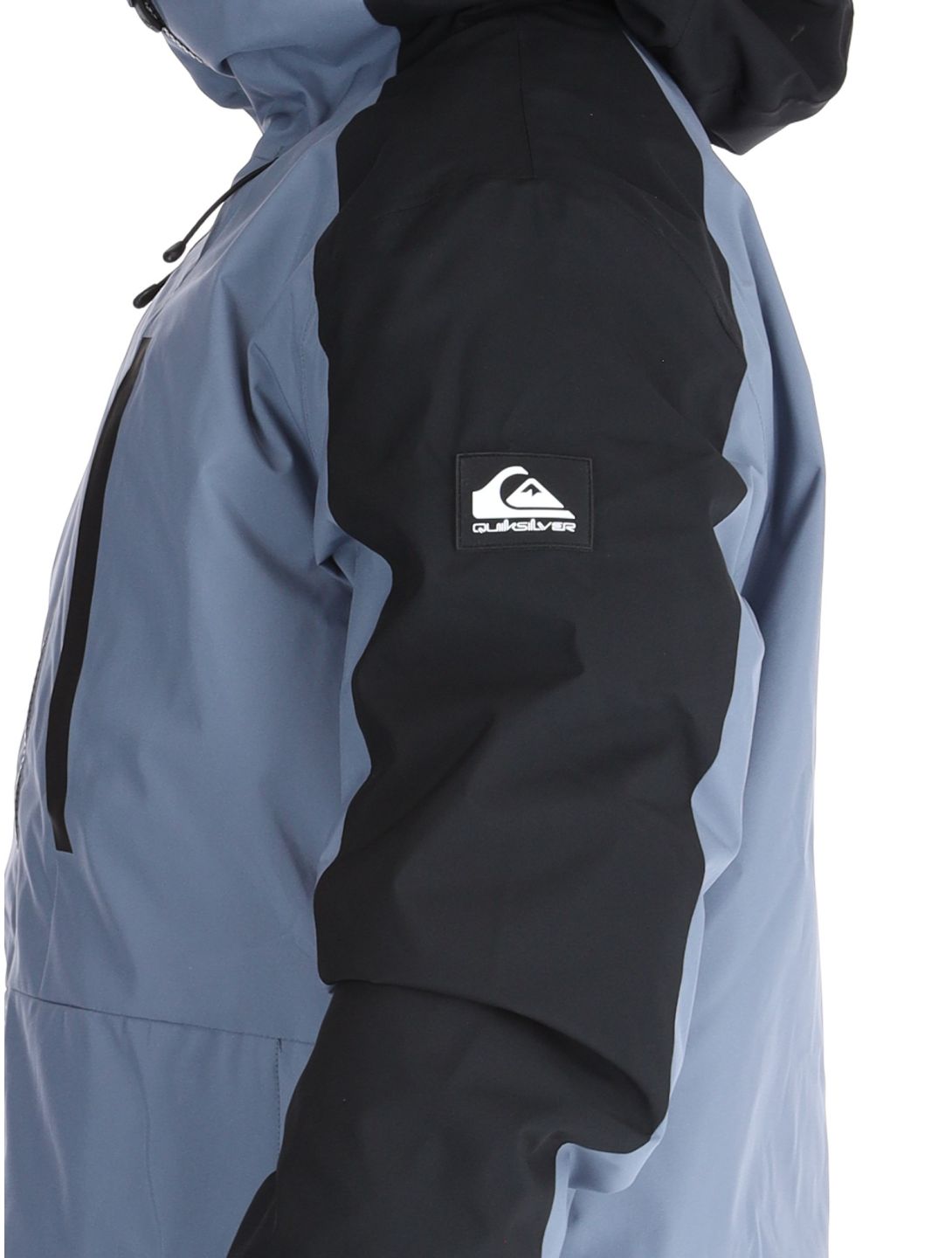 Quiksilver, Mission Block ski jacket men Flint Stone black, grey 