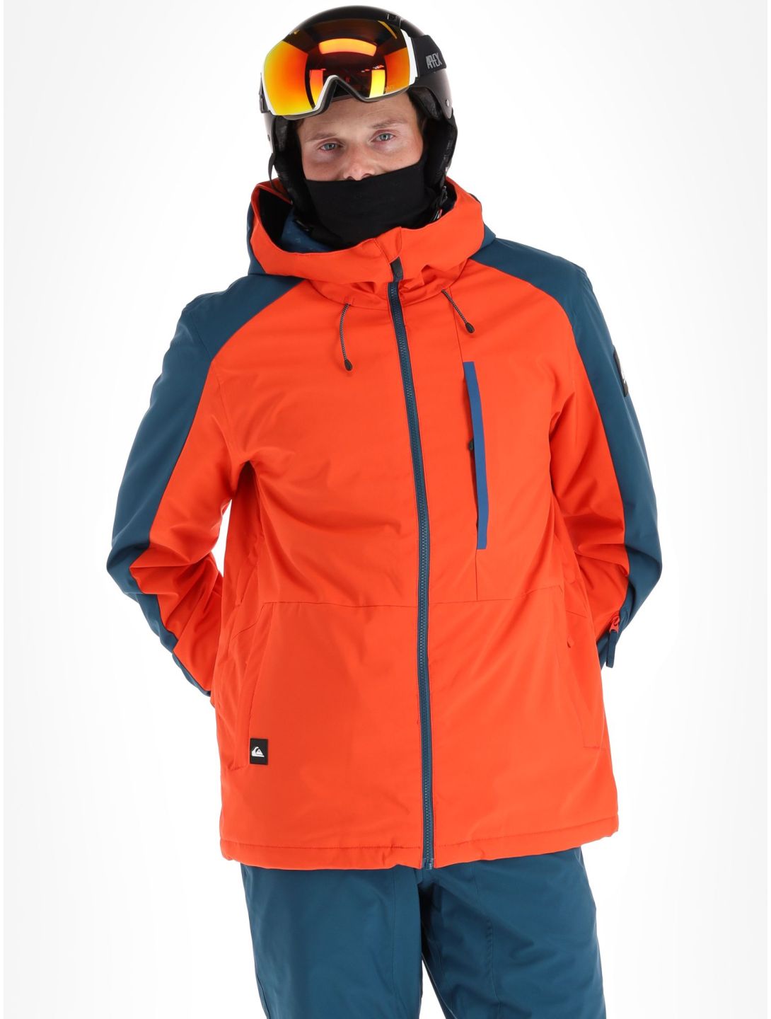 Quiksilver block ski jacket on sale mens