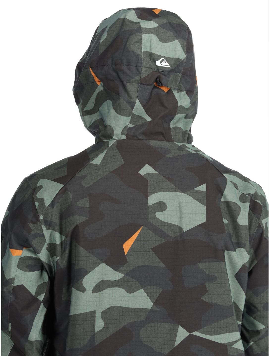 Quiksilver, Mission Printed ski jacket men Puzzle Camo Sea Spray green, grey 