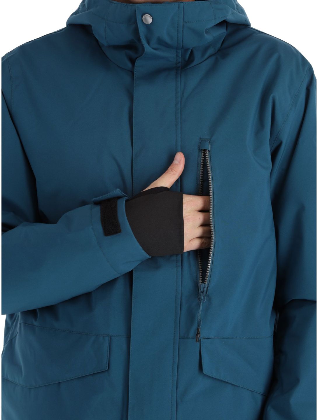 Quiksilver, Mission Solid ski jacket men Majolica Blue blue 