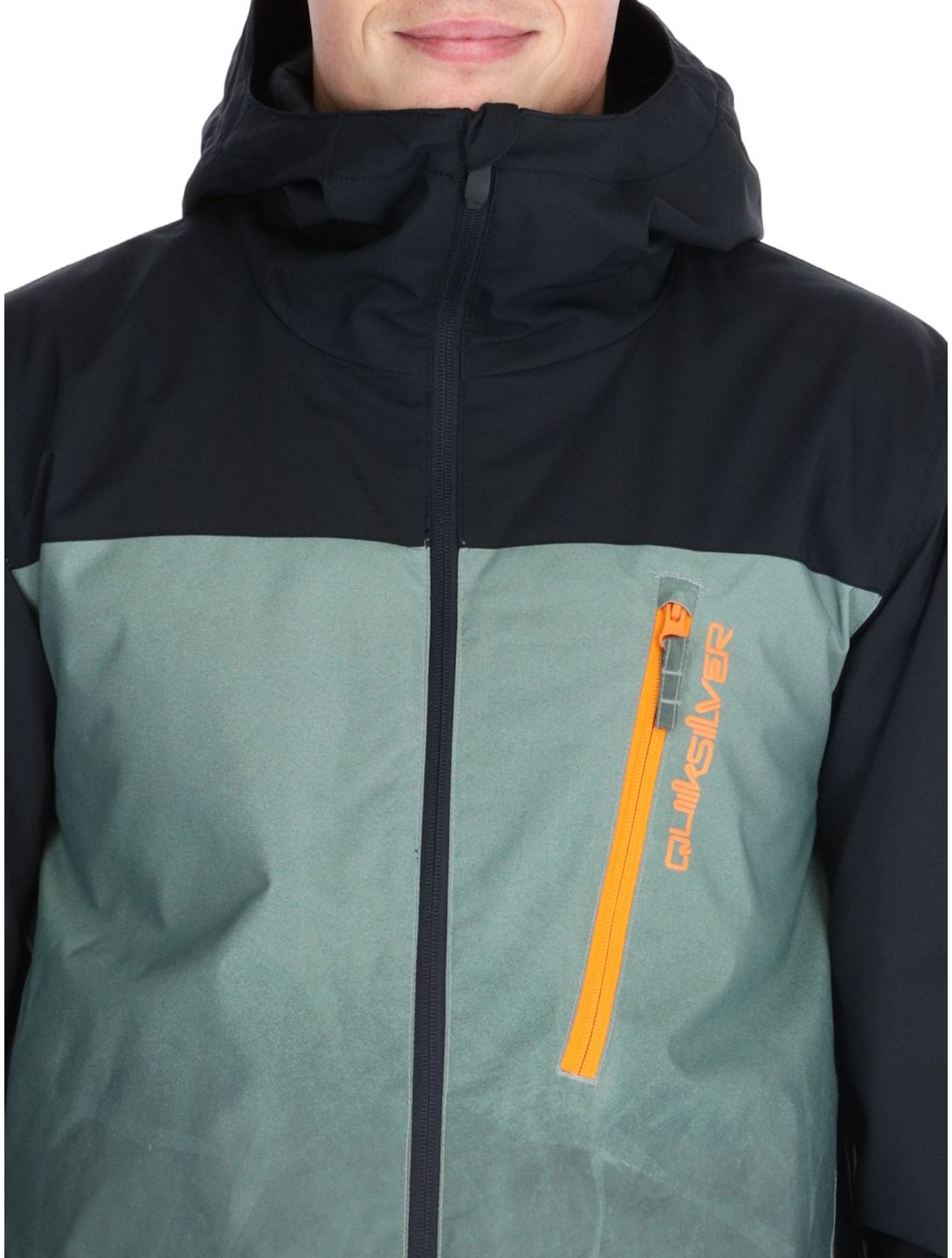 Quiksilver, Morton ski jacket men Gradient Iced Sea Spray black, green 