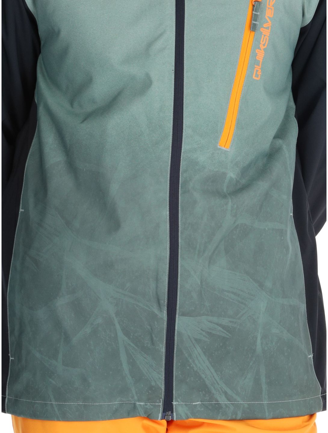 Quiksilver, Morton ski jacket men Gradient Iced Sea Spray black, green 