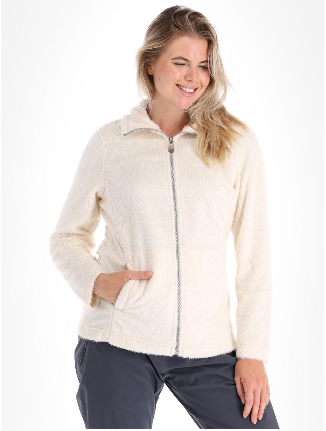 Regatta, Heloise jacket women Light Vanilla Eyelash Fluffy white 