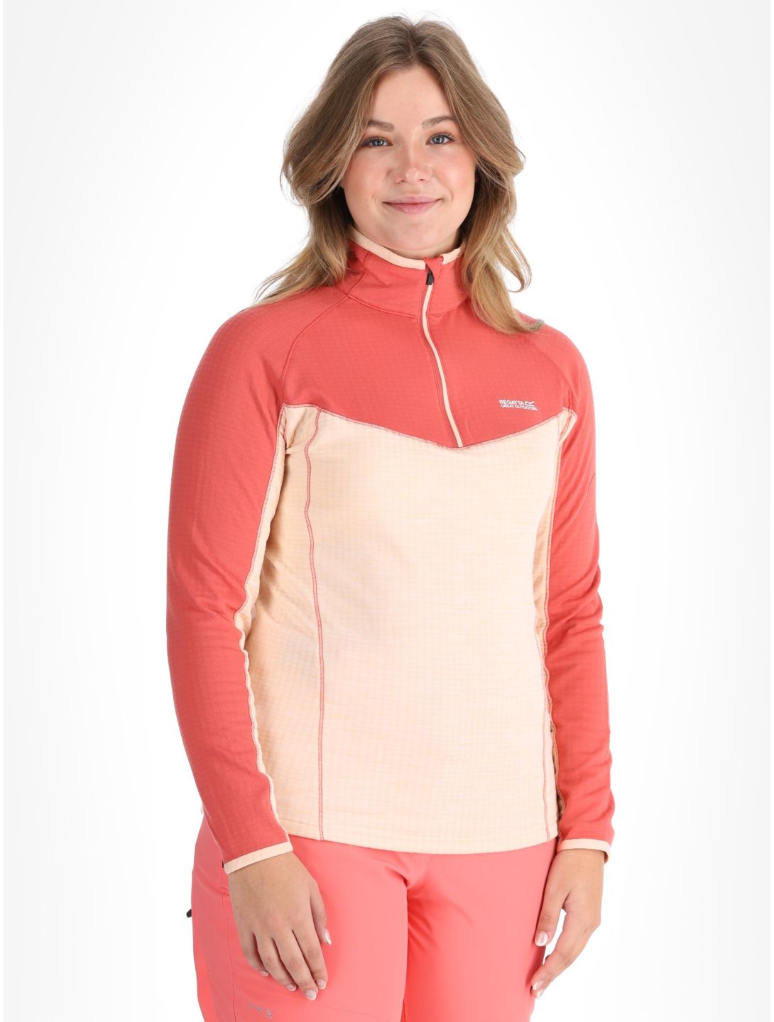 Regatta, Hepley pullover women Mineral Red / Peach Parfait Marl pink, red 