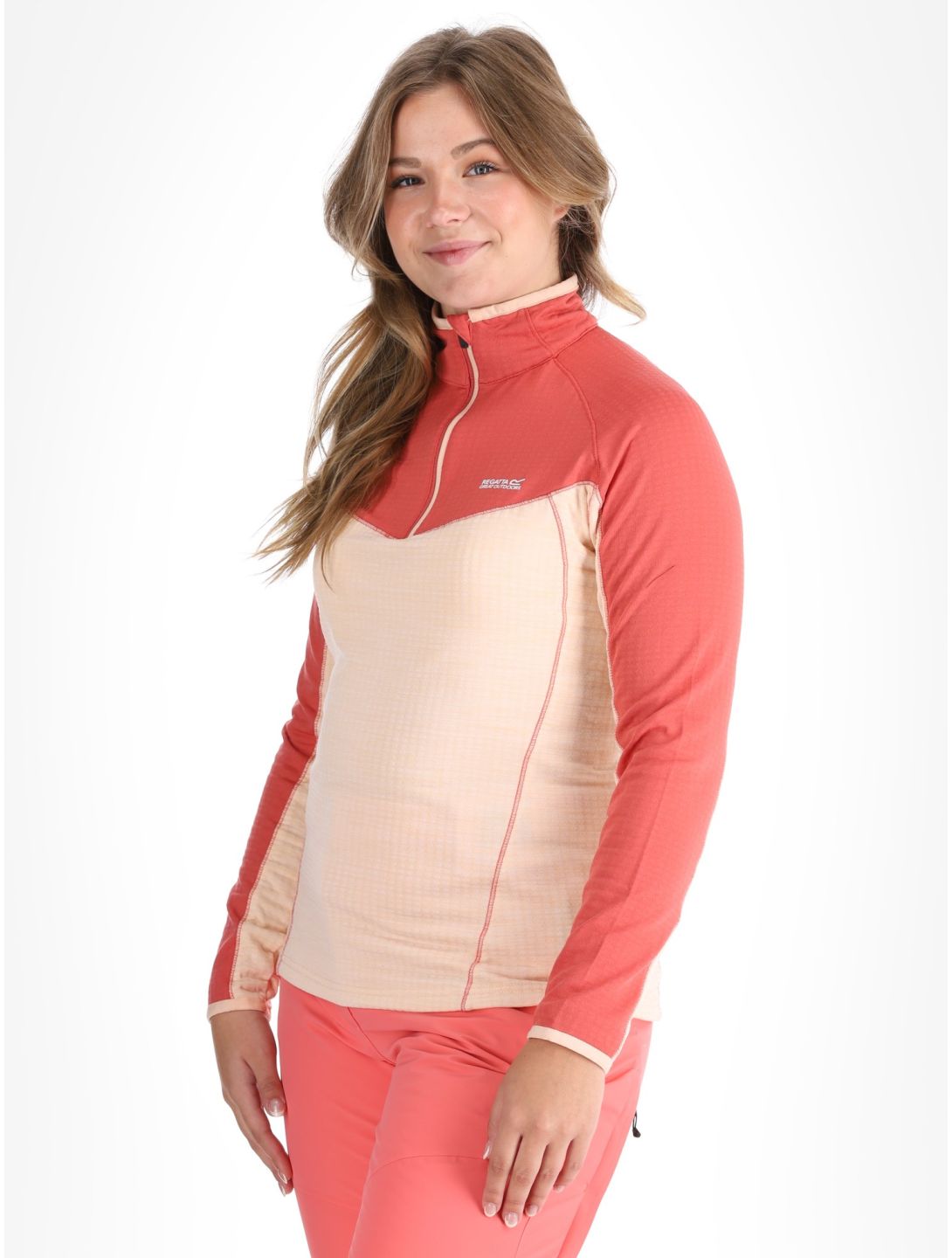 Regatta, Hepley pullover women Mineral Red / Peach Parfait Marl pink, red 