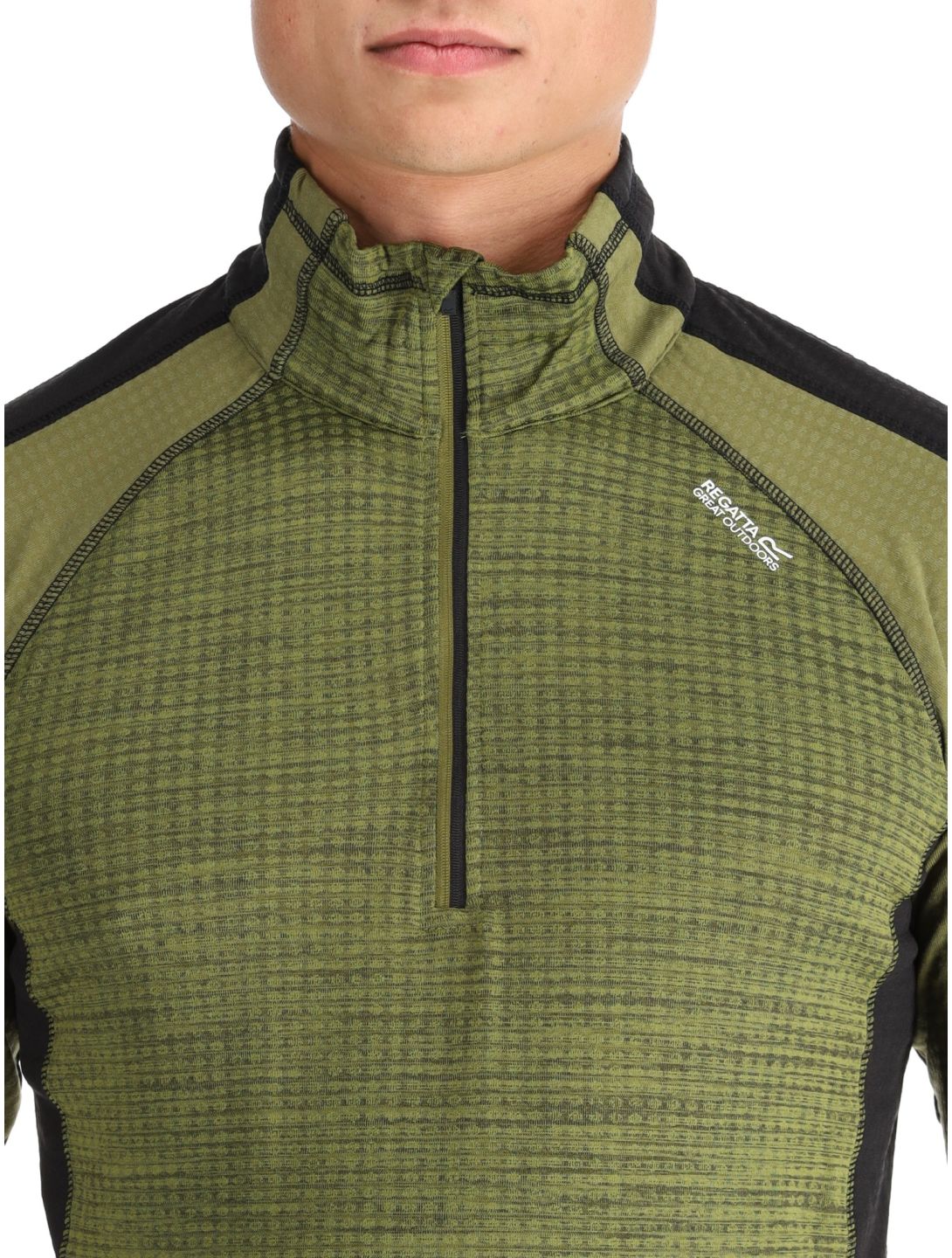 Regatta, Hepley pullover men Nephrite Green / Black black, green 