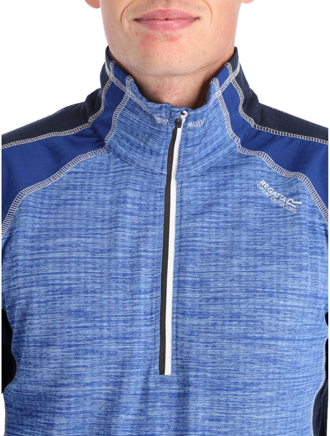 Regatta, Hepley pullover men Strong Blue / New Royal / Navy blue 