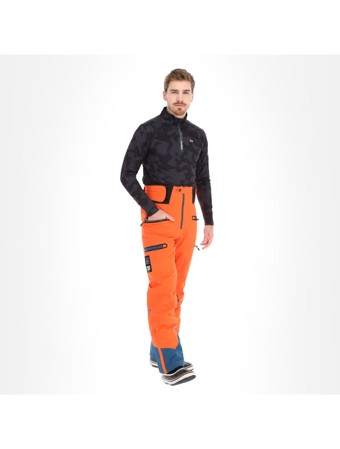 Rehall, Andez-R ski pants men vibrant orange