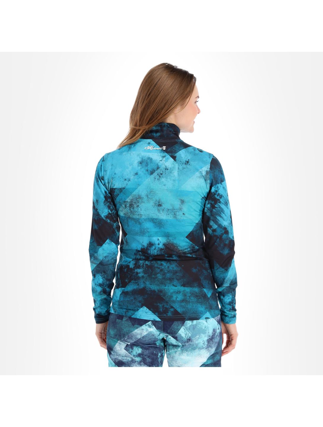 Rehall, Anna-R pullover women graphic aqua blue