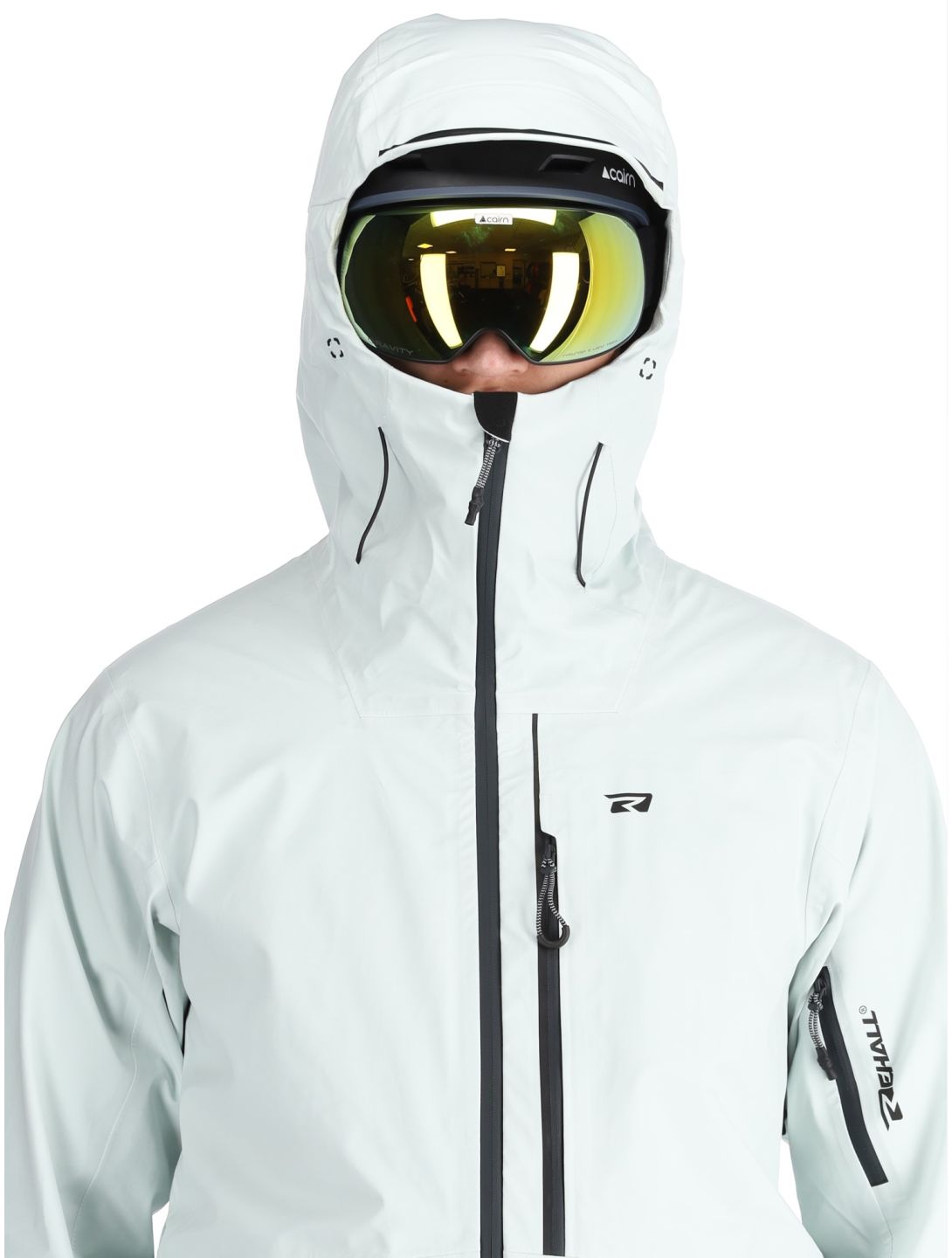 Rehall, Arvon-R hardshell ski jacket men Light Grey grey 