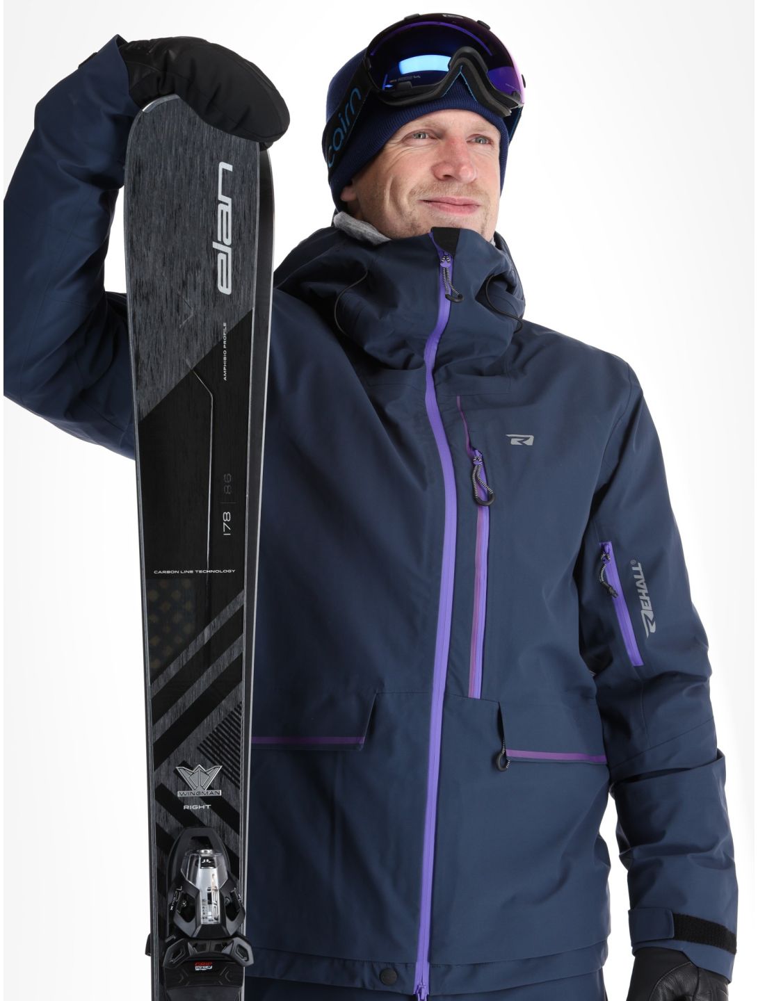 Rehall, Arvon-R hardshell ski jacket men Navy blue 