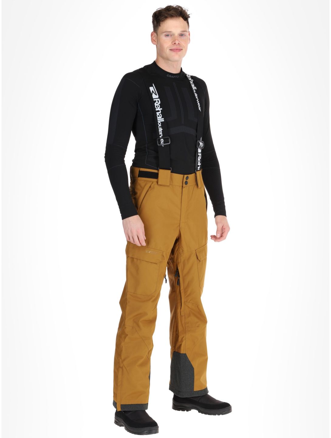 Rehall, Backbone-R ski pants men Bronze brown 