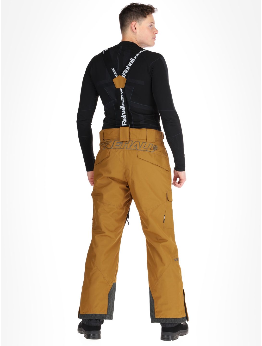 Rehall, Backbone-R ski pants men Bronze brown 