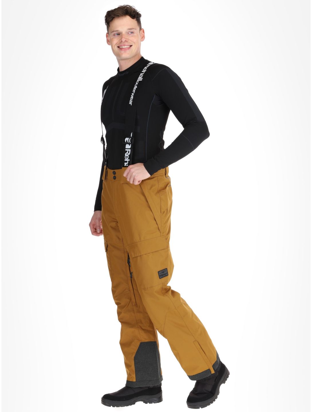 Rehall, Backbone-R ski pants men Bronze brown 