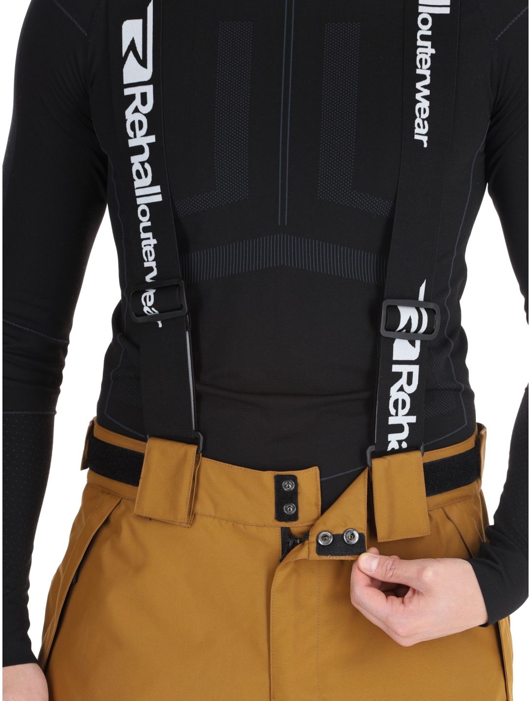 Rehall, Backbone-R ski pants men Bronze brown 