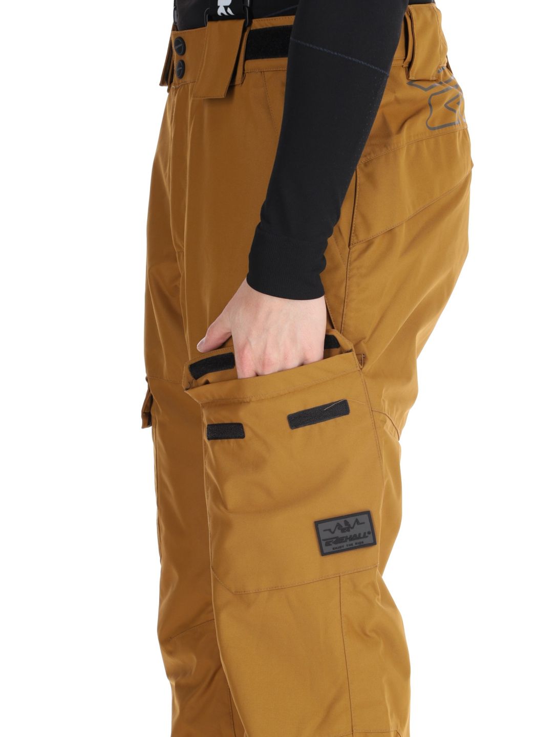 Rehall, Backbone-R ski pants men Bronze brown 