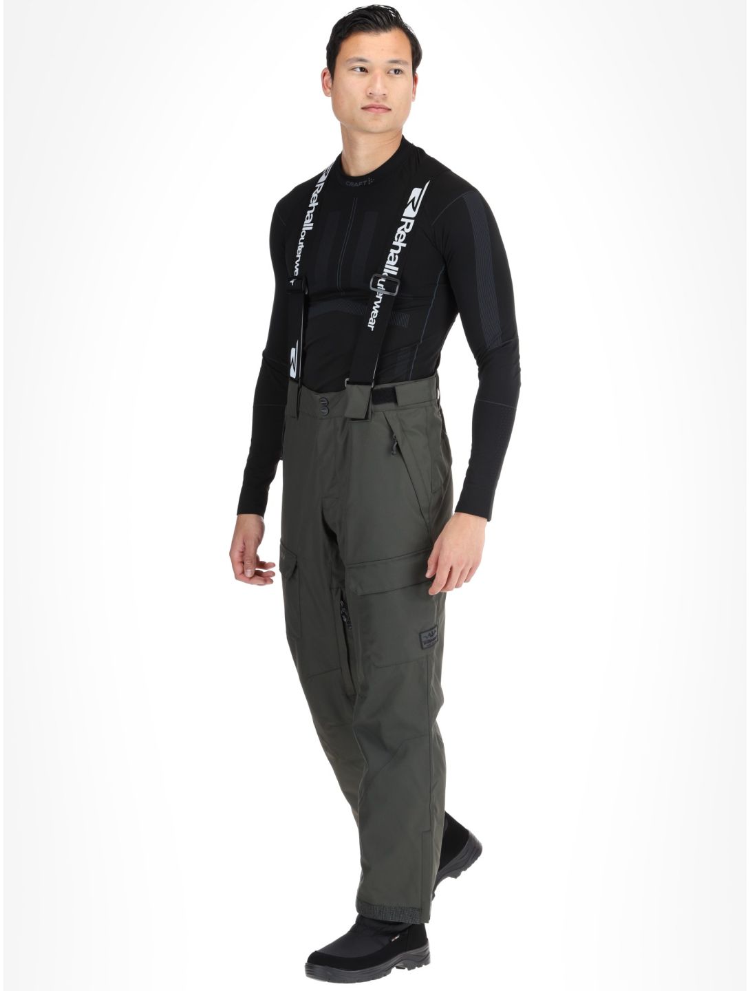 Rehall, Backbone-R ski pants men Graphite grey 