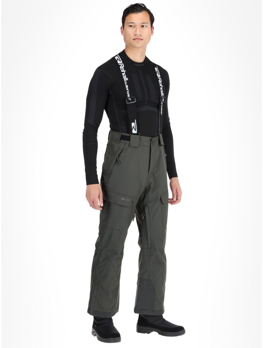 Rehall, Backbone-R ski pants men Graphite grey 