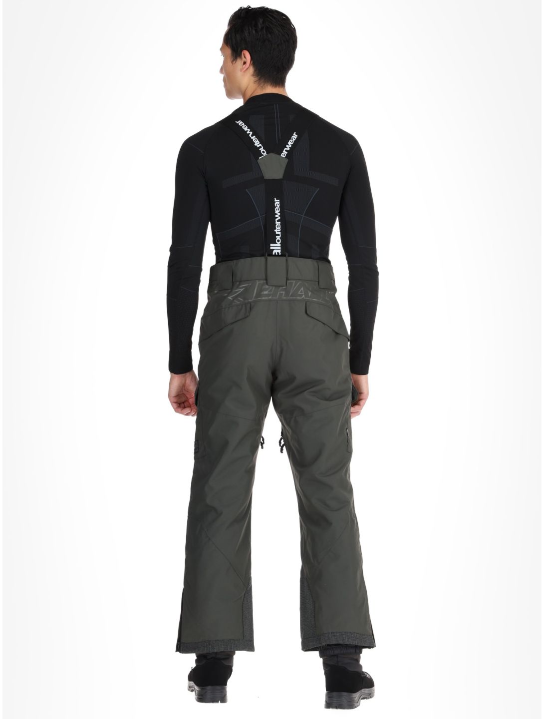 Rehall, Backbone-R ski pants men Graphite grey 