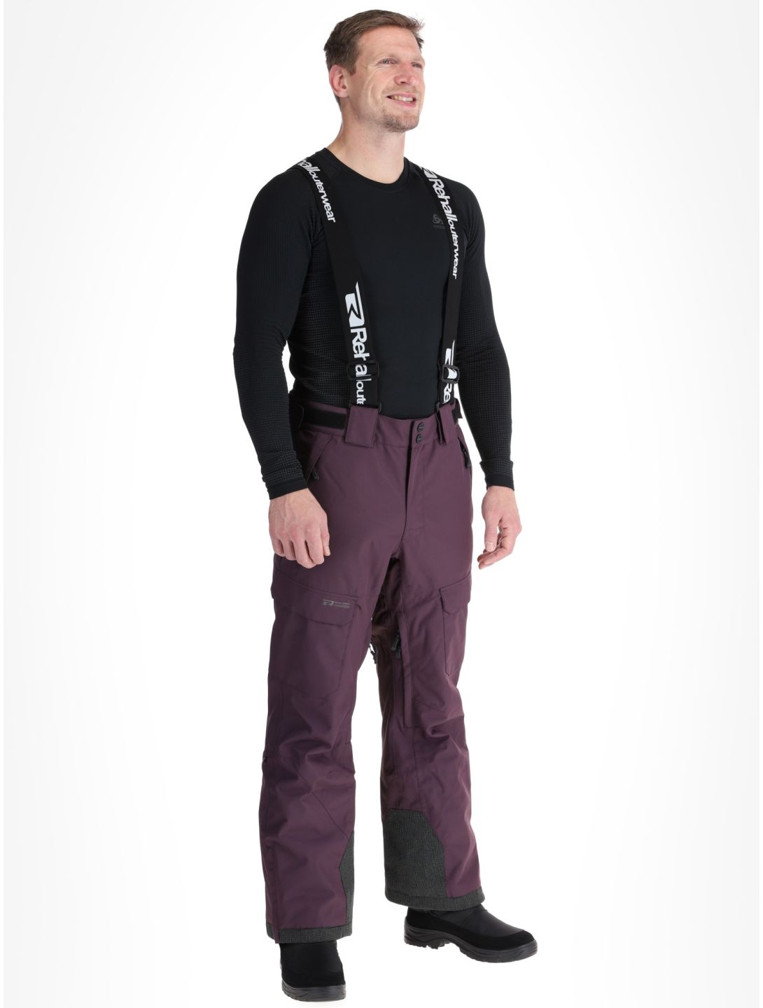 Rehall, Backbone-R ski pants men Plum Perfect purple 