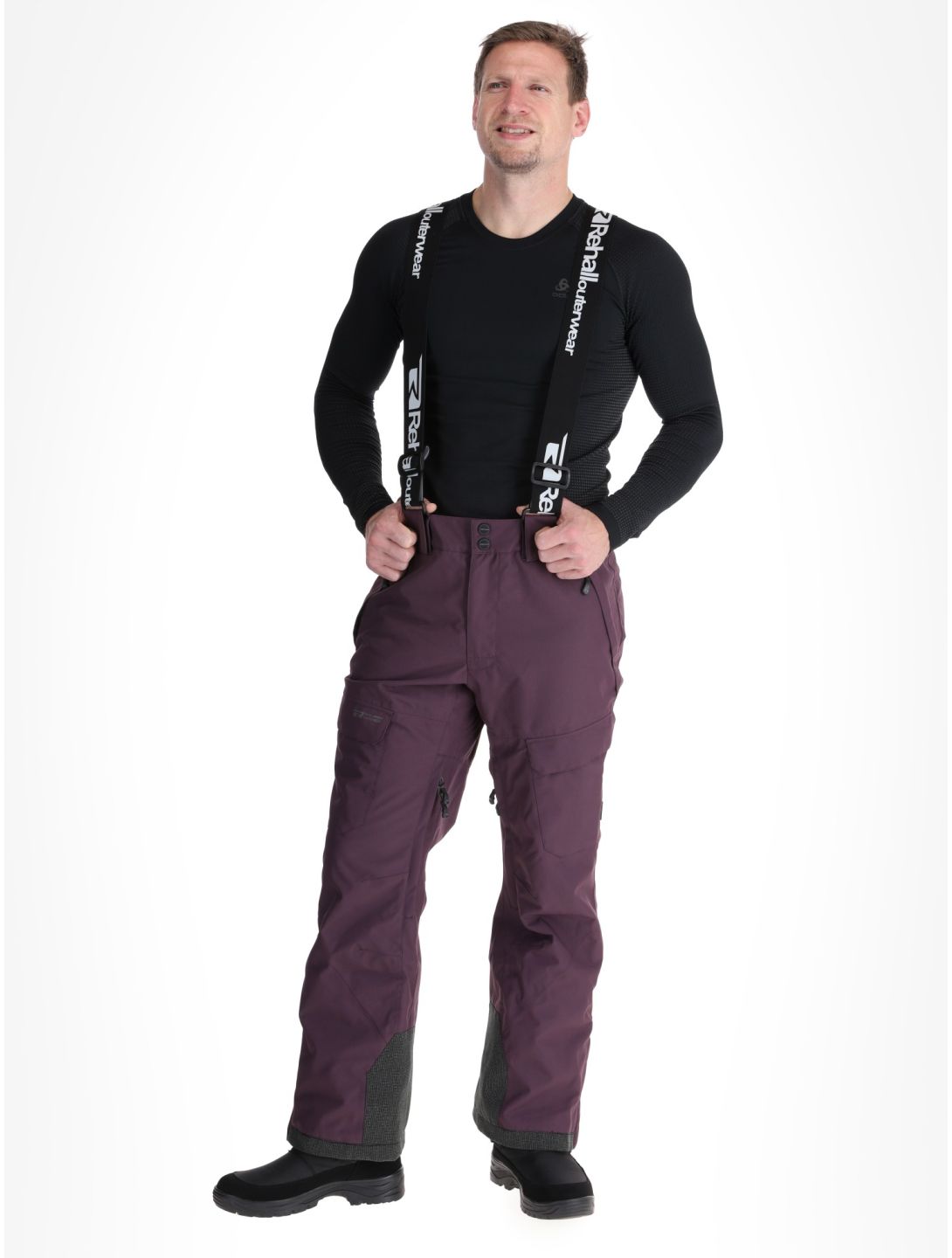 Rehall, Backbone-R ski pants men Plum Perfect purple 