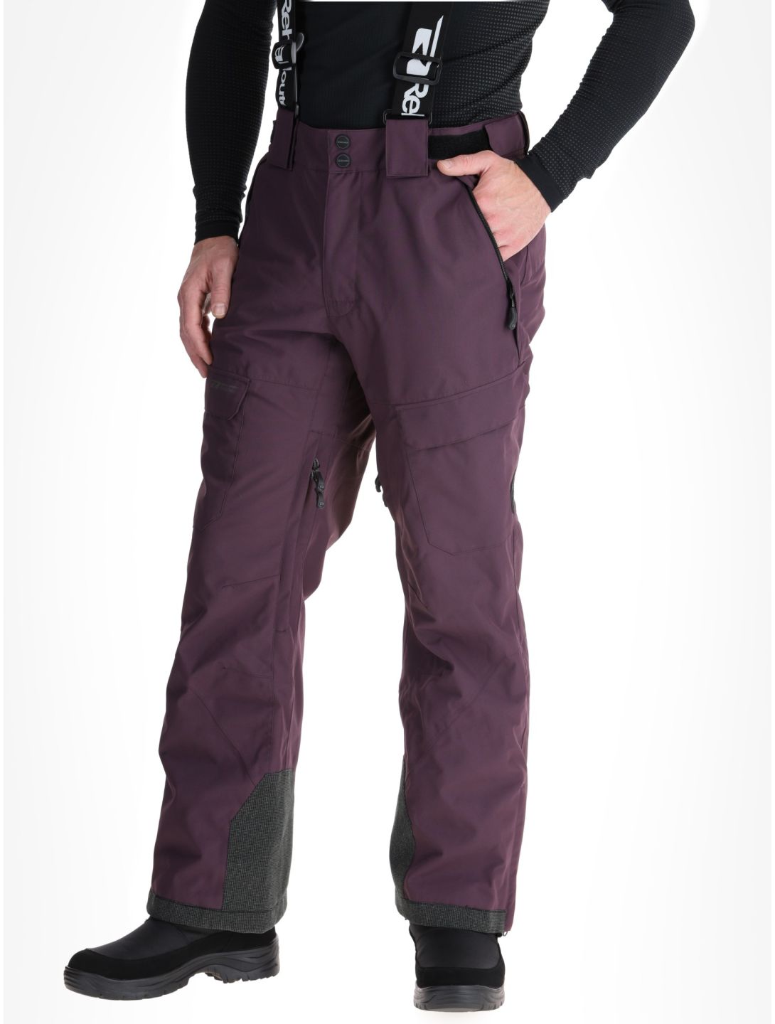 Rehall, Backbone-R ski pants men Plum Perfect purple 