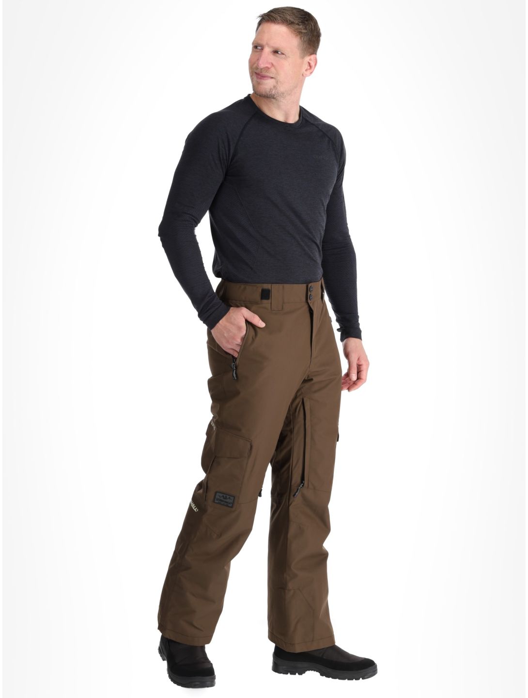 Rehall, Benn-R ski pants men Choco brown 