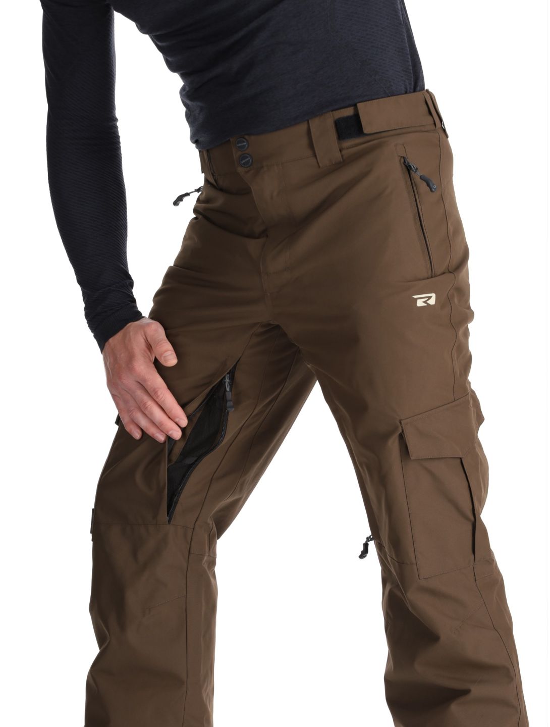 Rehall, Benn-R ski pants men Choco brown 