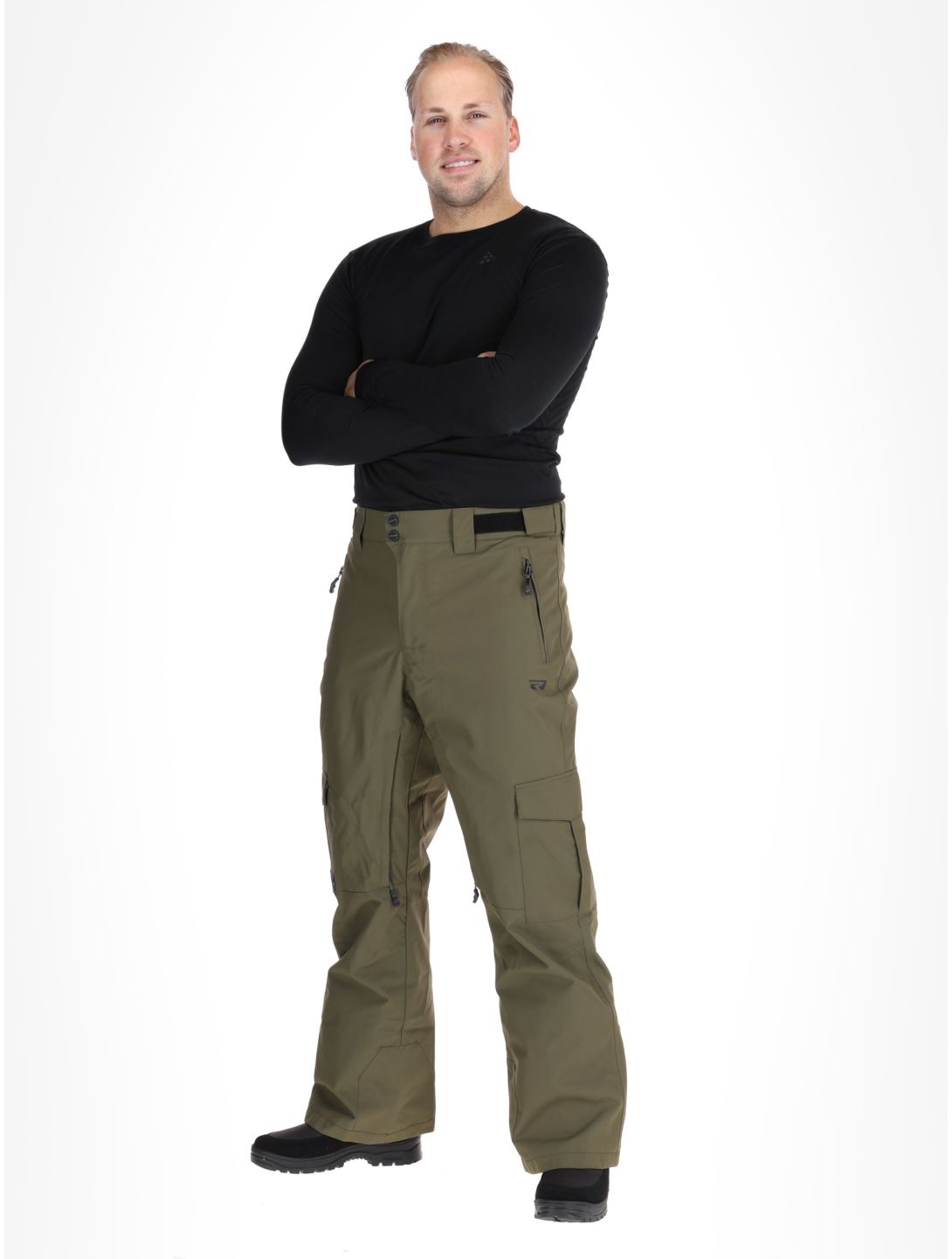 Rehall, Benn-R ski pants men Olive green 