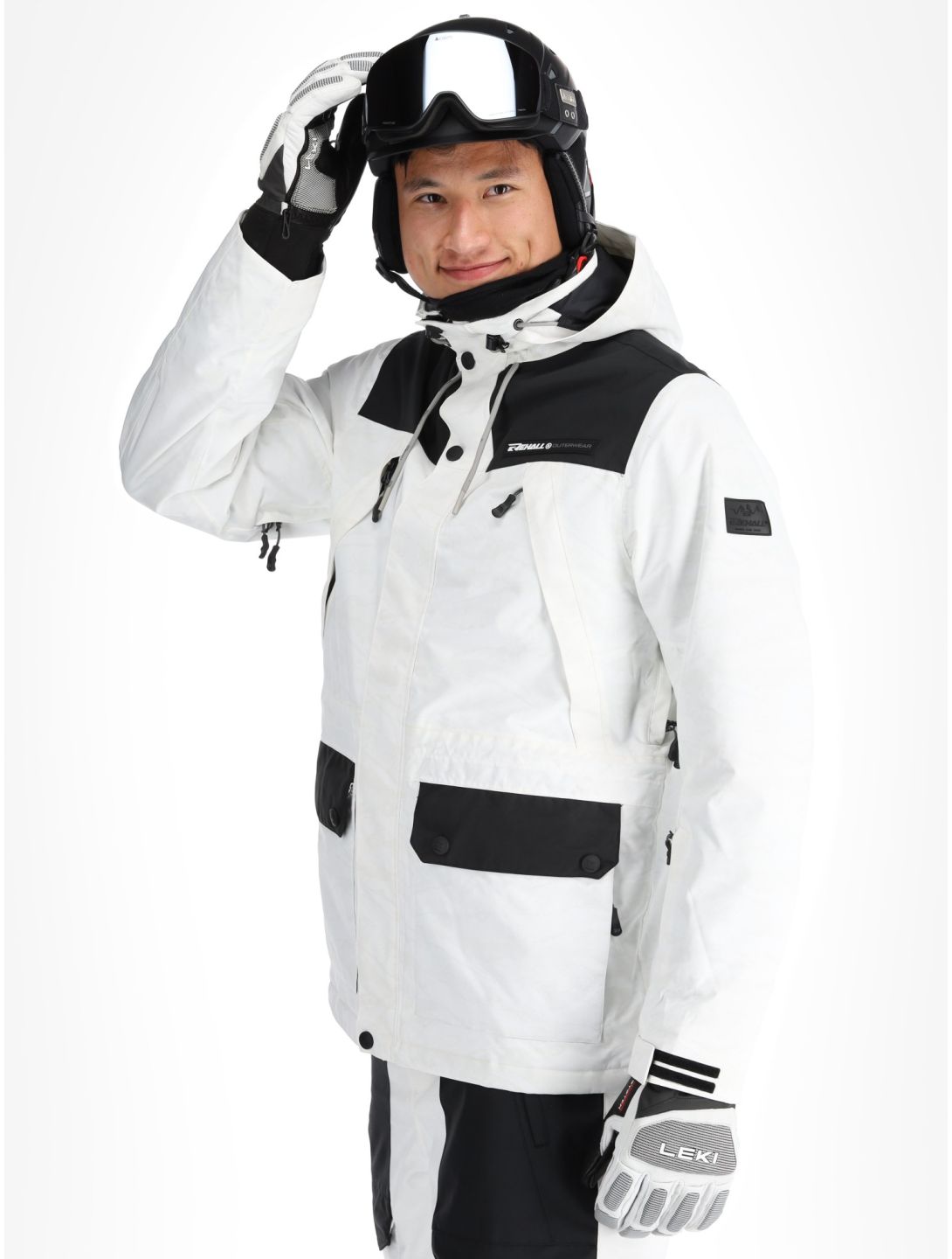 Rehall, Bruce-R ski jacket men White Mountains white 