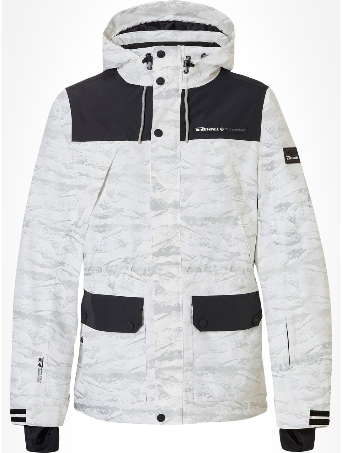 Rehall, Bruce-R ski jacket men White Mountains white 