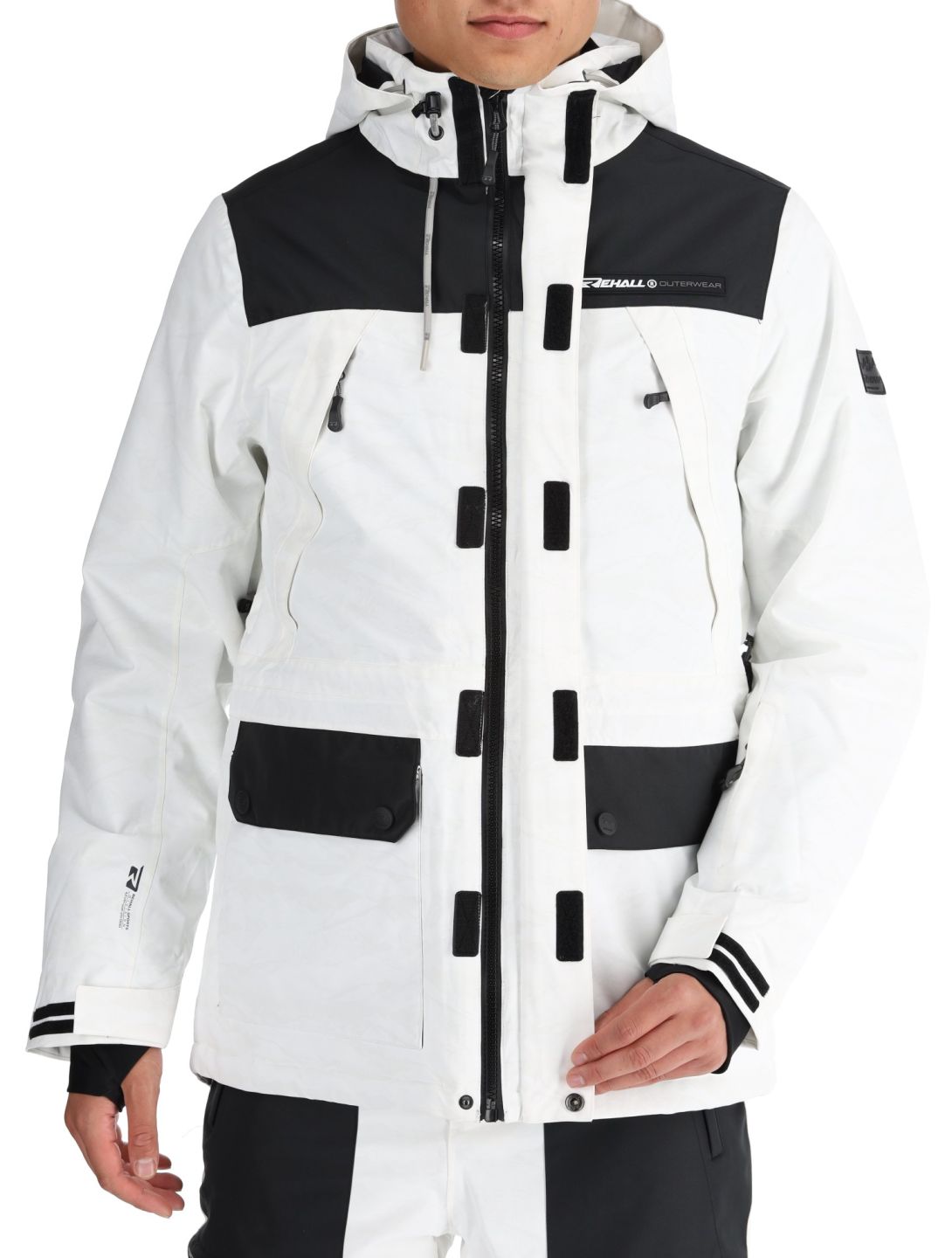 Rehall, Bruce-R ski jacket men White Mountains white 