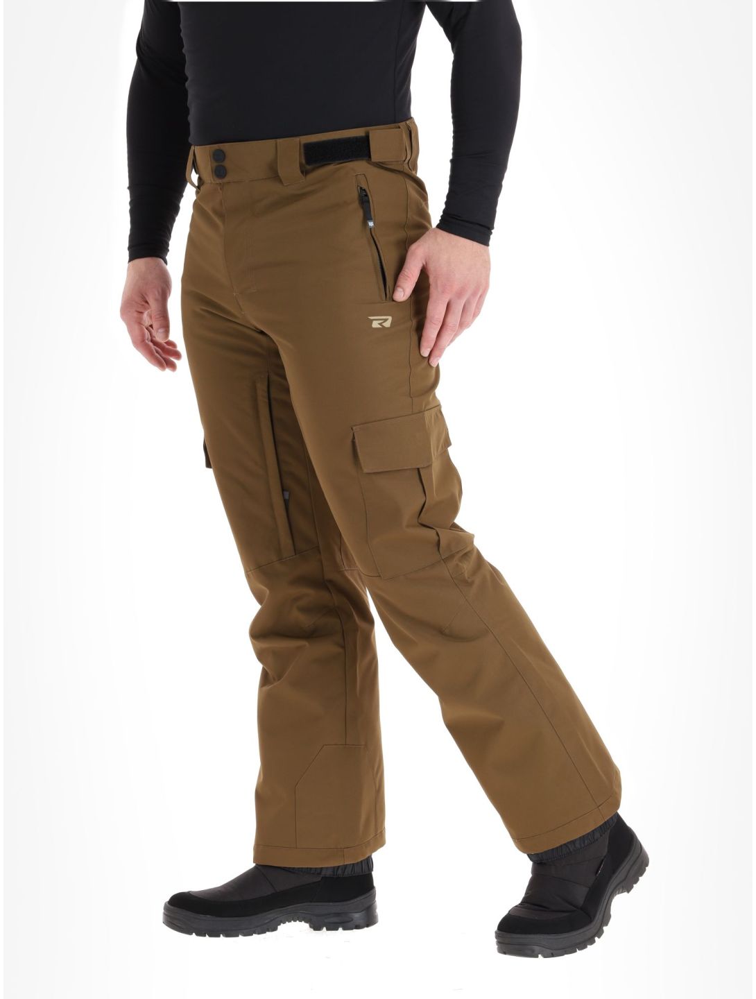 Rehall, Buzz-R ski pants men Dessert Palm brown 