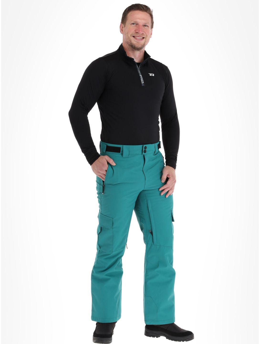 Rehall, Buzz-R ski pants men Teal green blue 