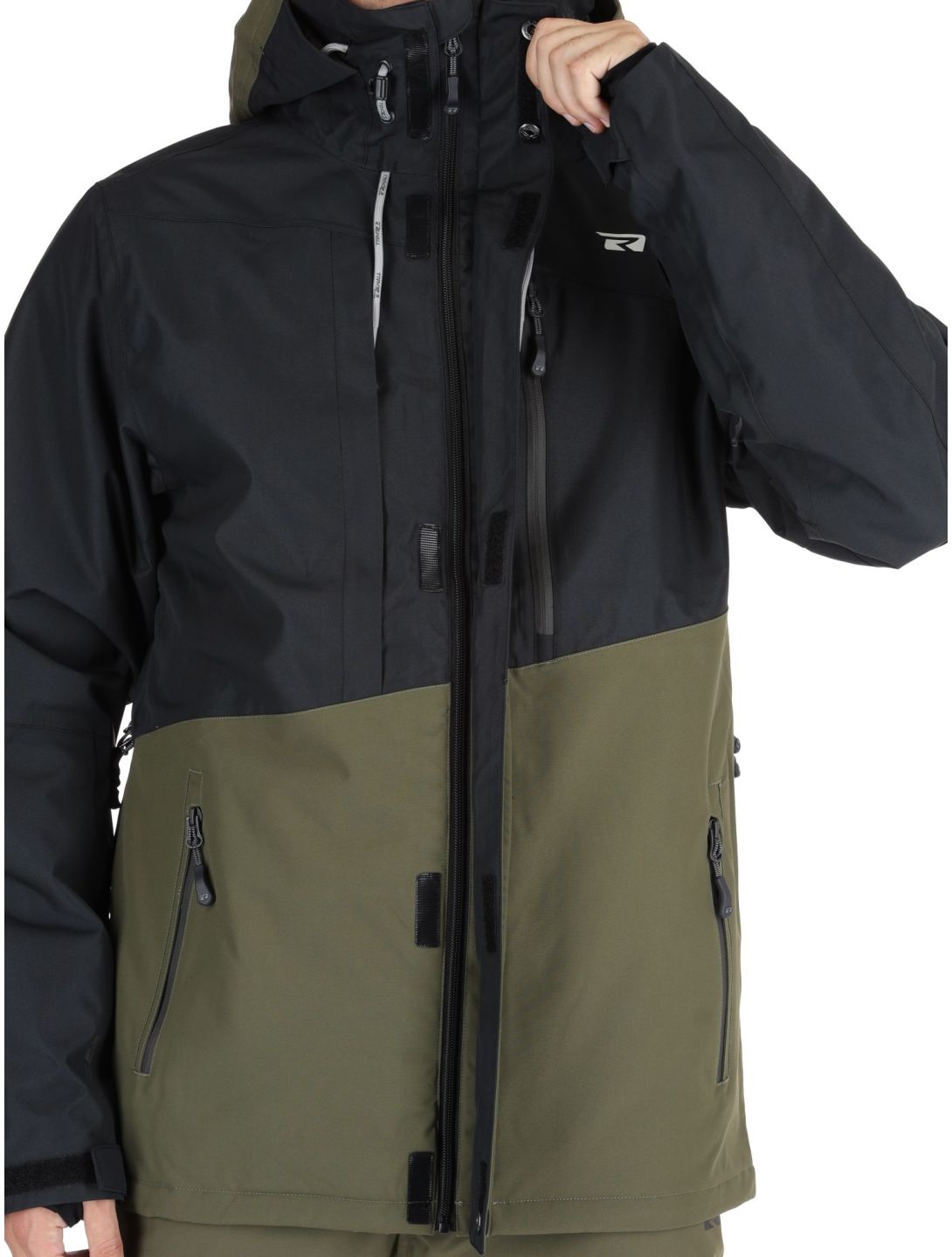 Rehall, Canlaon-R ski jacket men Olive black, green 