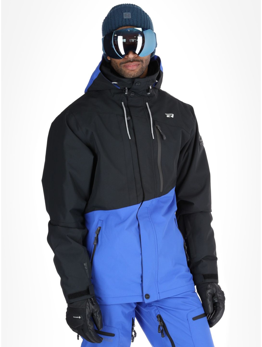 Rehall, Canlaon-R ski jacket men Reflex Blue black, blue 