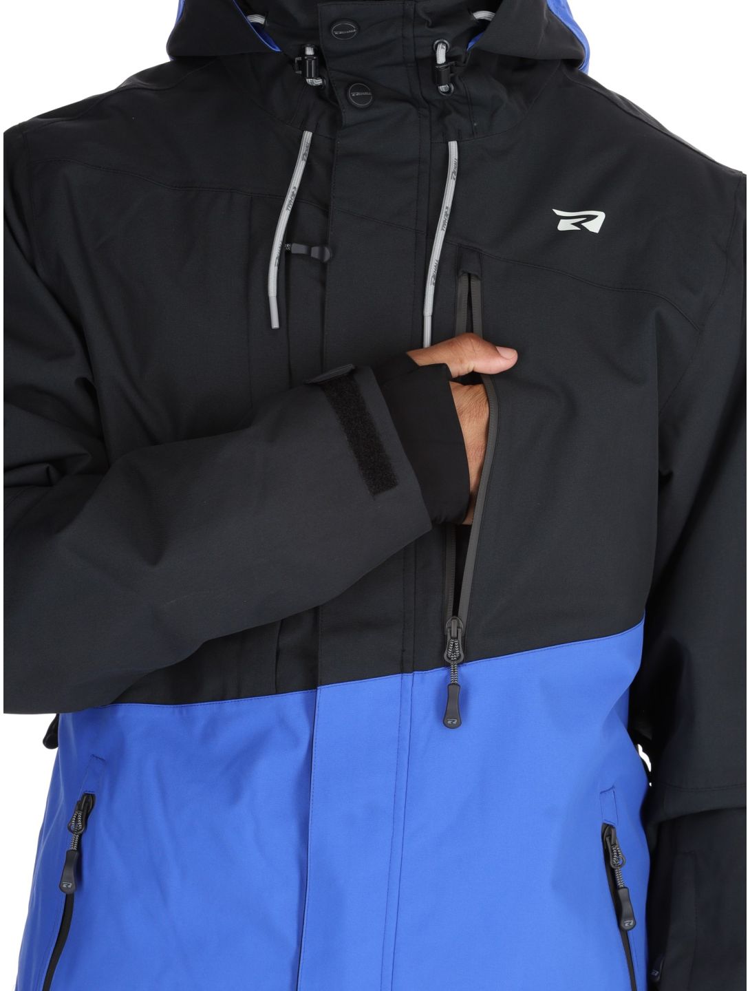 Rehall, Canlaon-R ski jacket men Reflex Blue black, blue 