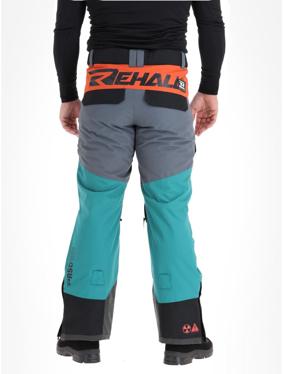 Rehall, Carlton-R ski pants men Teal green blue, grey 