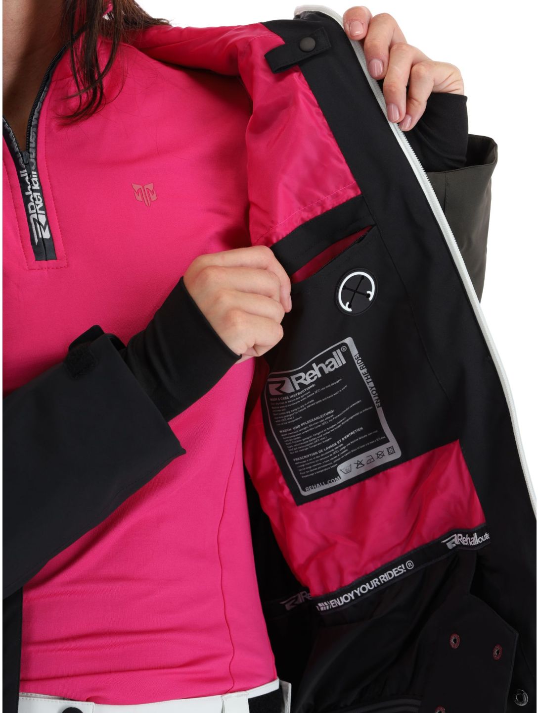 Rehall, Caro-R ski jacket women Black black 