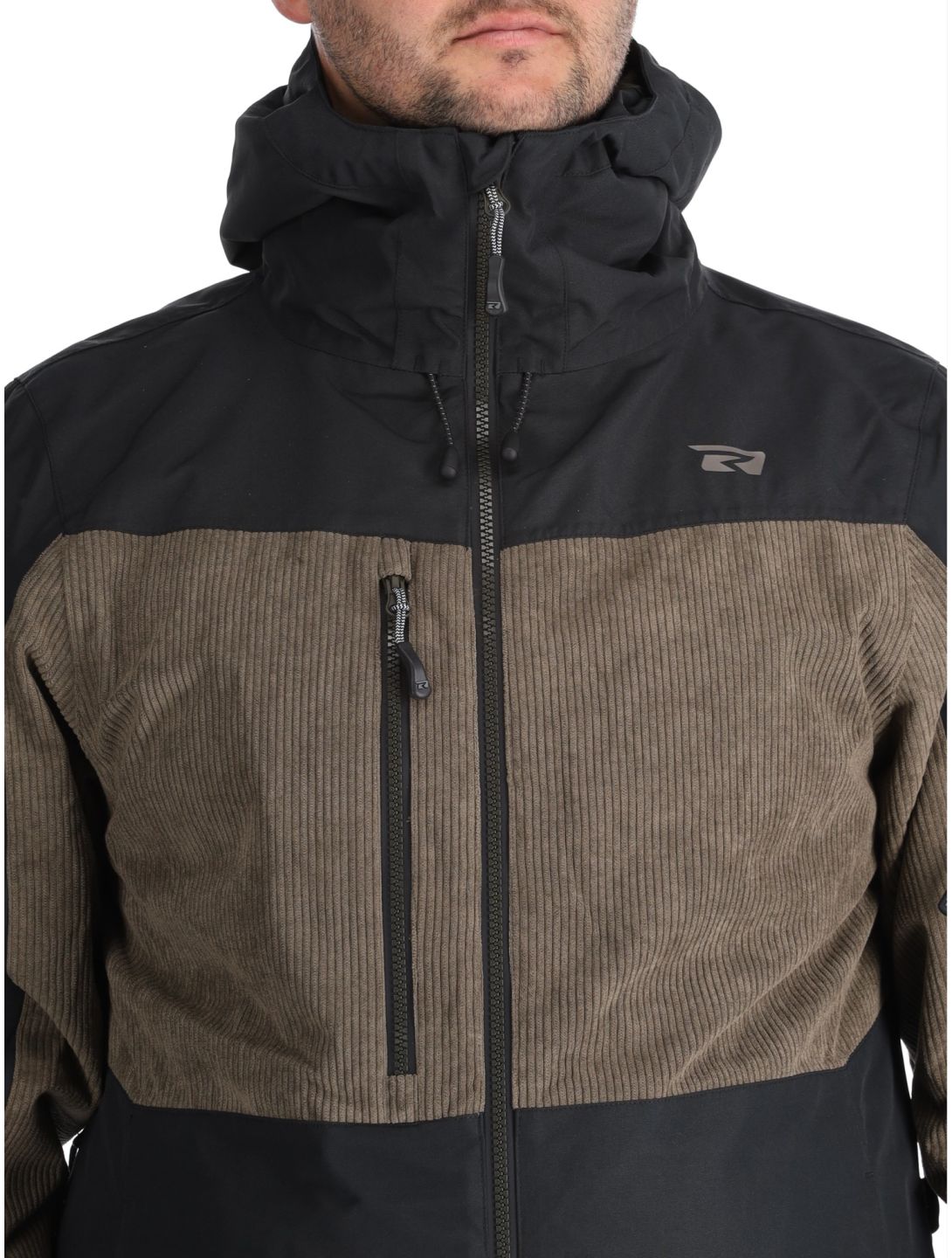 Rehall, Castle-R ski jacket men Black black, brown 