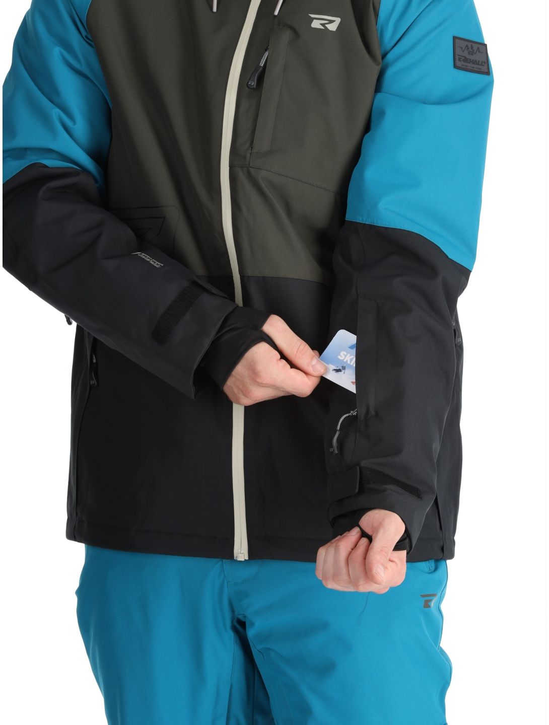 Rehall, Clive-R ski jacket men Petrol green 