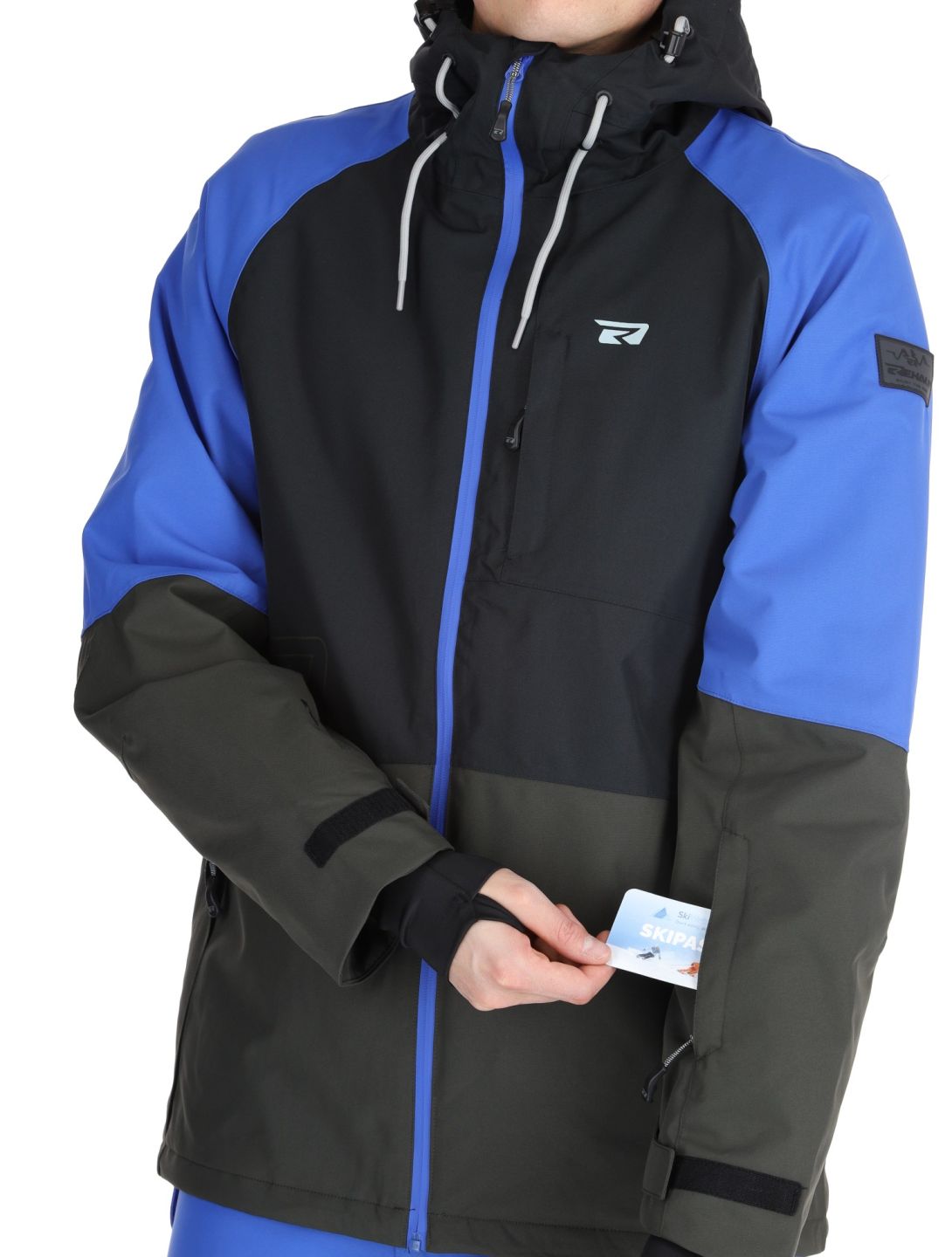 Rehall, Clive-R ski jacket men Reflex Blue black, blue 