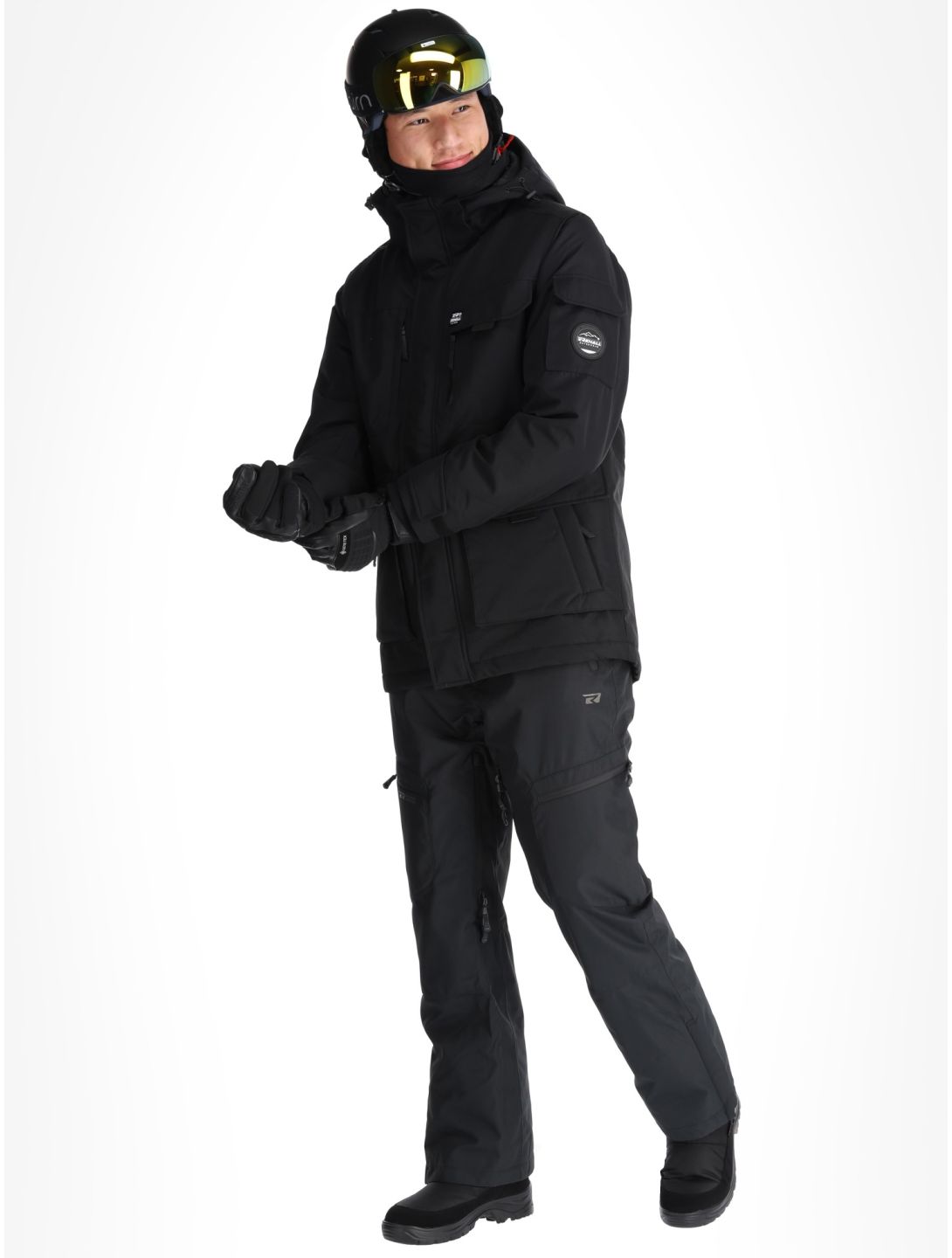 Rehall, Dean-R ski jacket men Black black 