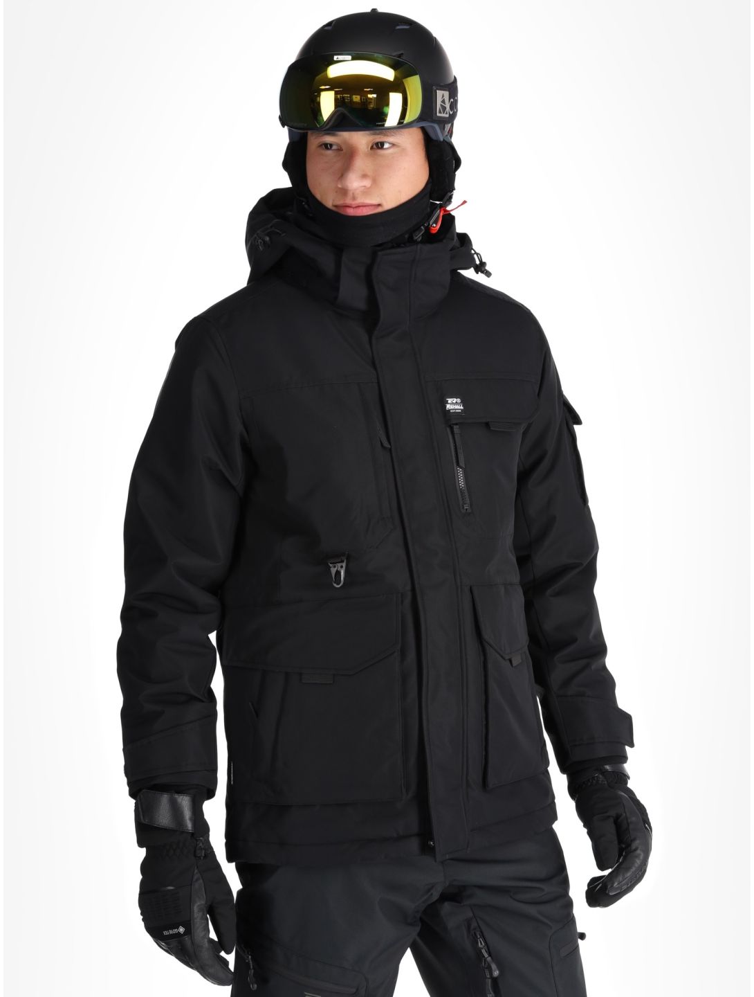 Rehall, Dean-R ski jacket men Black black 