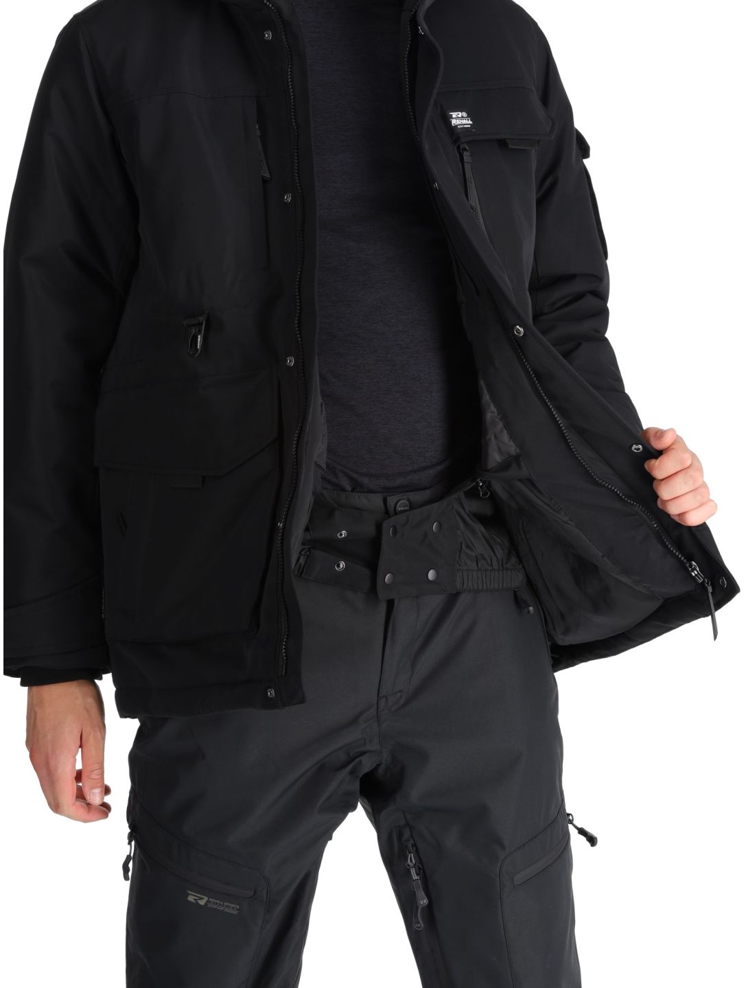 Rehall, Dean-R ski jacket men Black black 